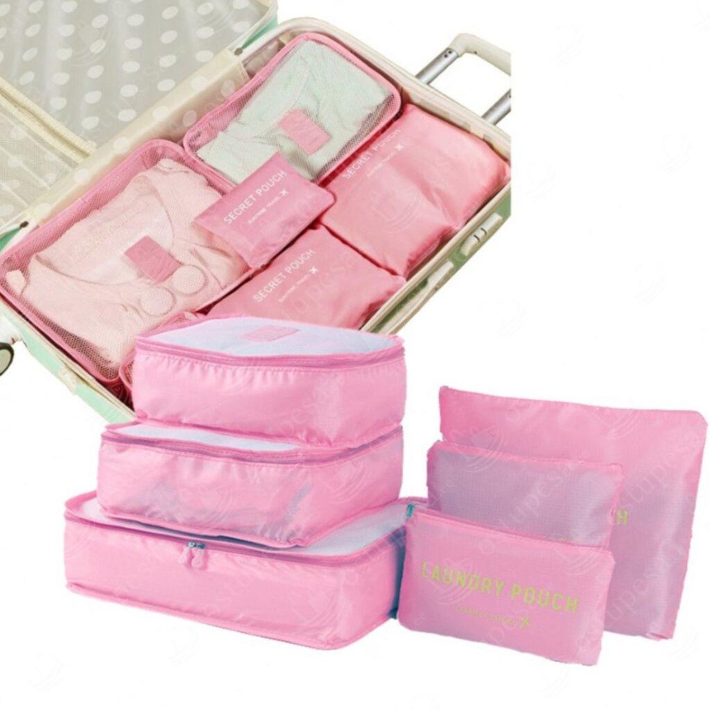 Kohvri sisu organiseerija, 6 erinevat suurust pakis