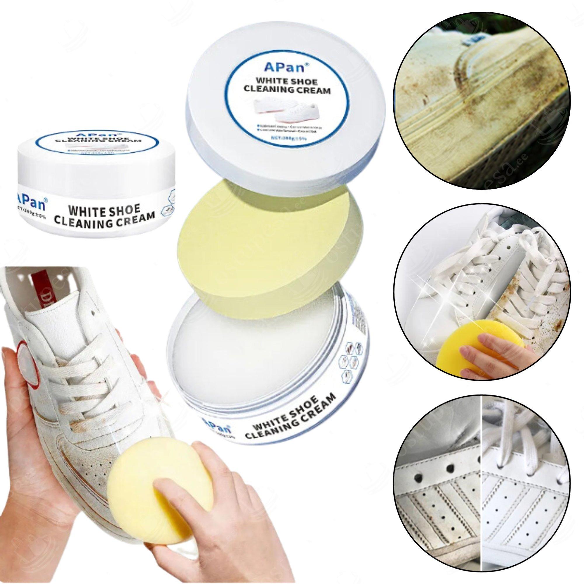 Saa valged jalanõud taas puhtaks!