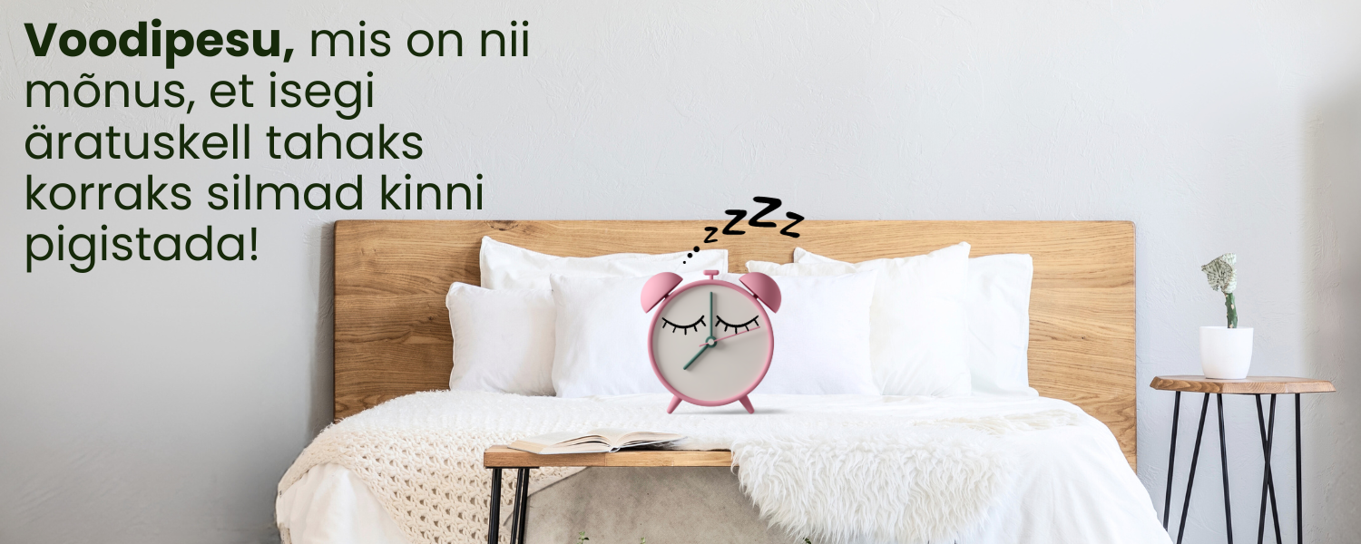 Tee oma voodist mõnus pesa!