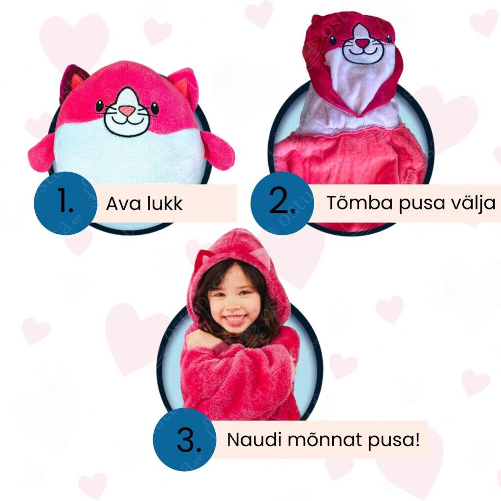 2-ühes kaisuloom ja pusa