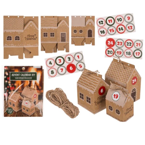 DIY advendikalender majadega