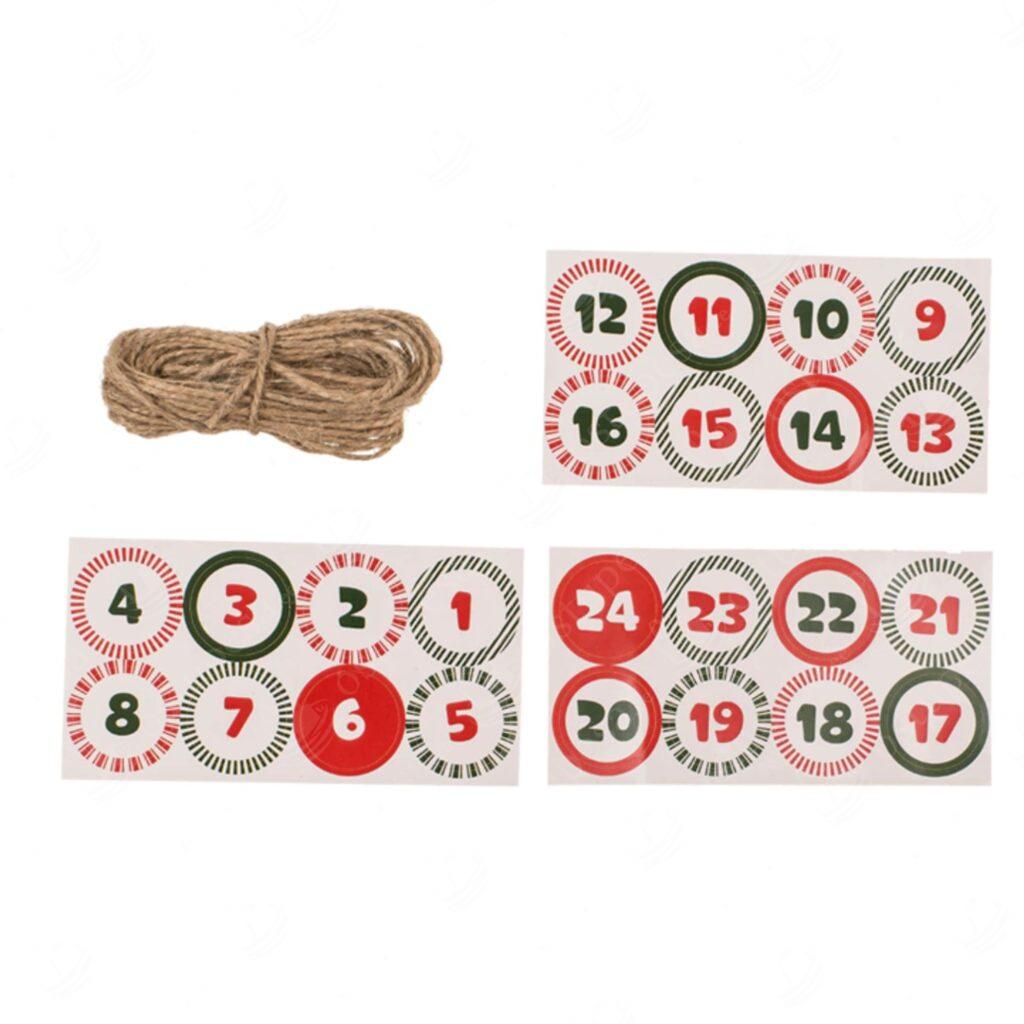 DIY advendikalender majadega