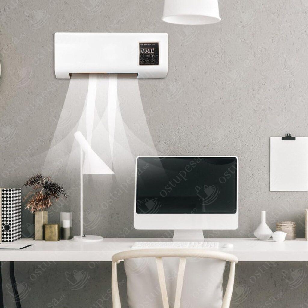 Termoventilaator, seinale paigaldatav